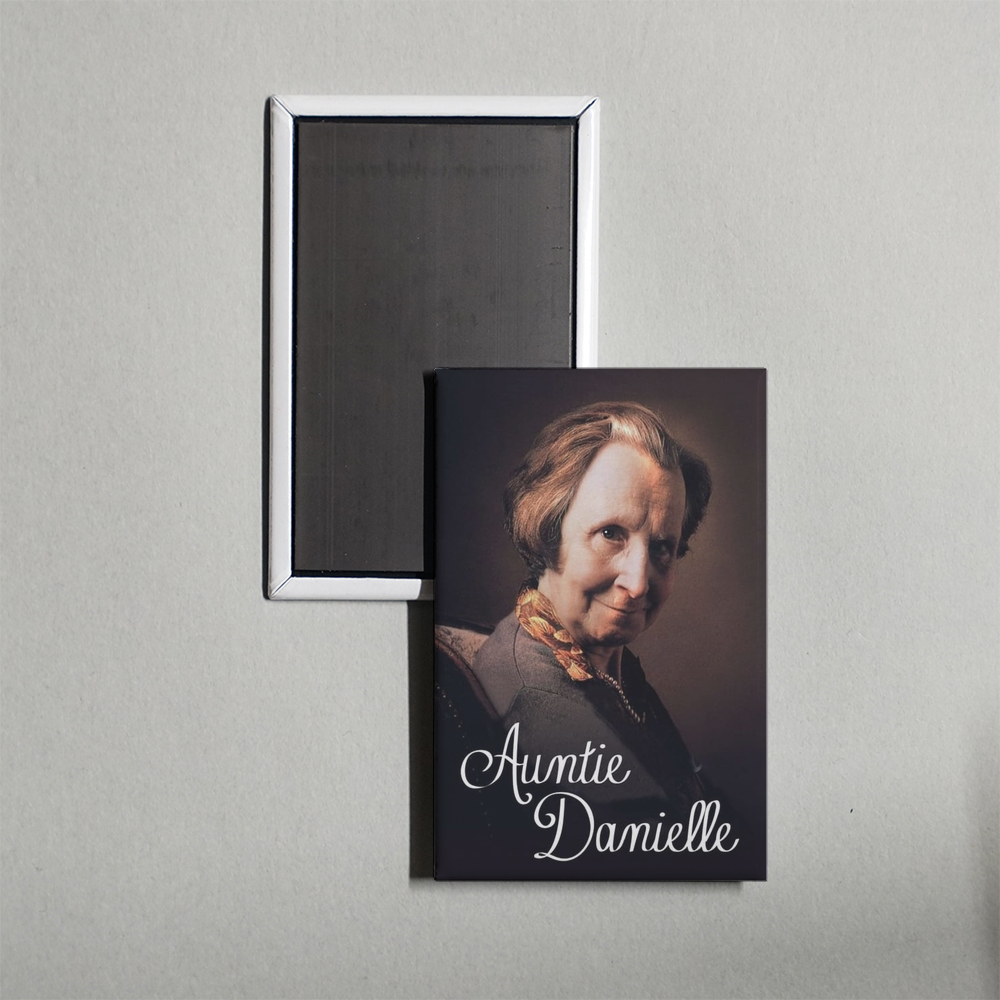 Auntie Danielle Mini Movie Fridge Magnet