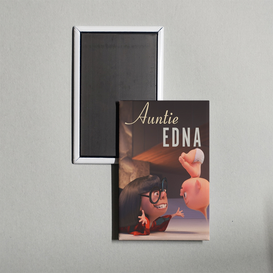 Auntie Edna Mini Movie Fridge Magnet