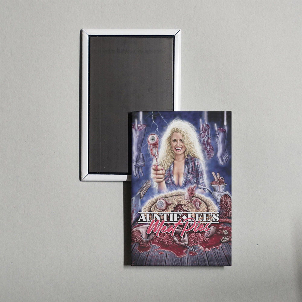 Auntie Lee's Meat Pies Mini Movie Fridge Magnet