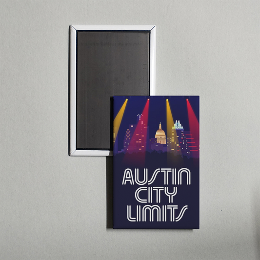 Austin City Limits TV Show Fridge Magnet