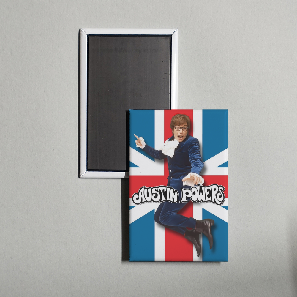 Austin Powers International Man of Mystery Mini Movie Fridge Magnet