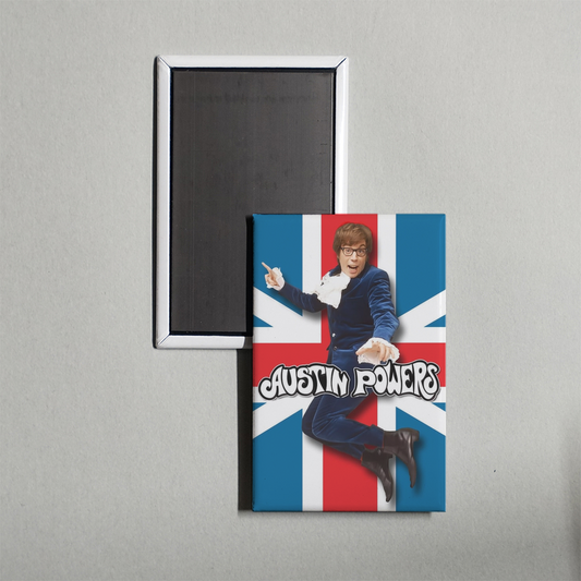Austin Powers International Man of Mystery Mini Movie Fridge Magnet
