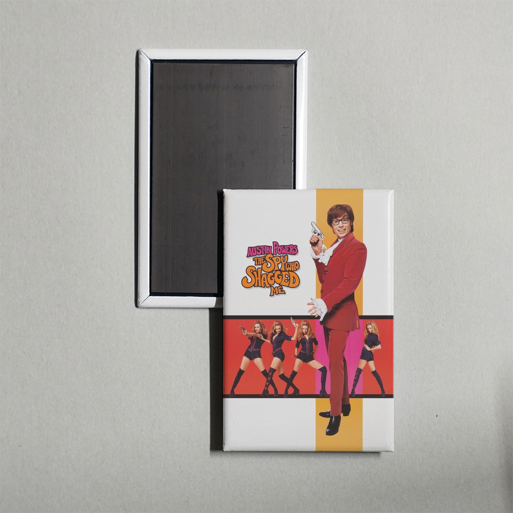Austin Powers The Spy Who Shagged Me Mini Movie Fridge Magnet