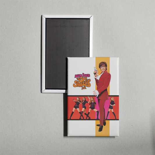 Austin Powers The Spy Who Shagged Me Mini Movie Fridge Magnet