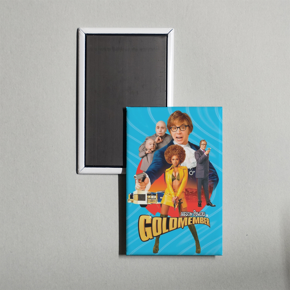 Austin Powers in Goldmember Mini Movie Fridge Magnet