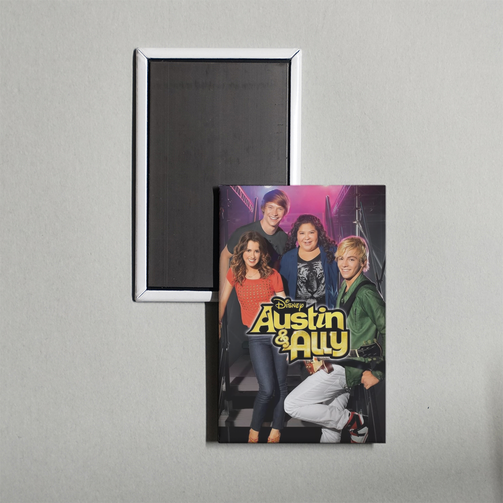 Austin & Ally TV Show Fridge Magnet