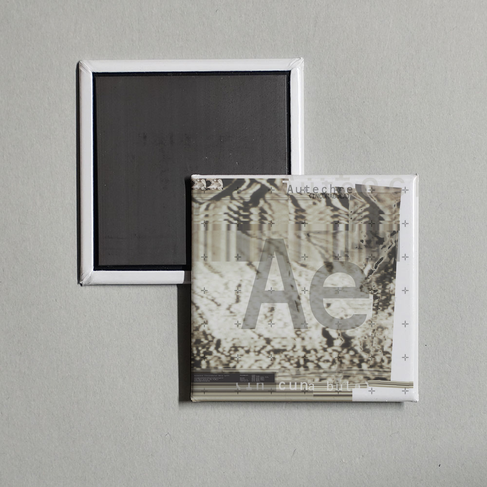 Autechre - Incunabula Album Cover Fridge Magnet