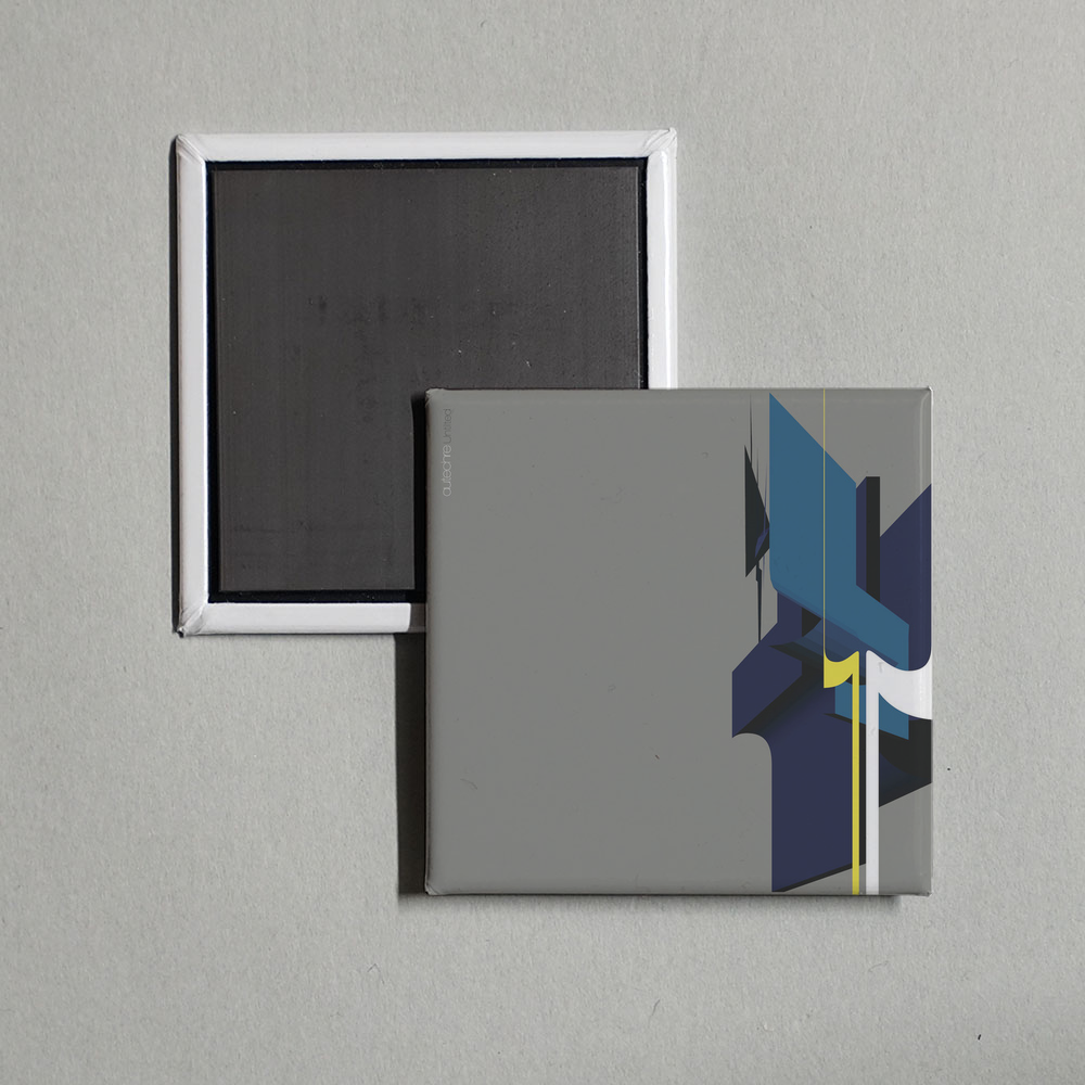 Autechre - Untilted Album Cover Fridge Magnet