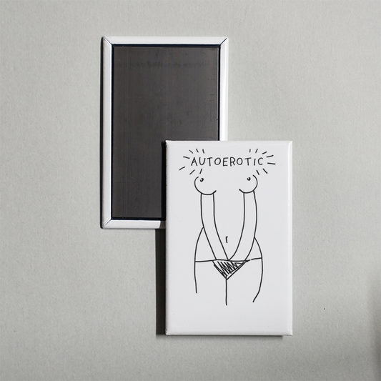 Autoerotic Mini Movie Fridge Magnet