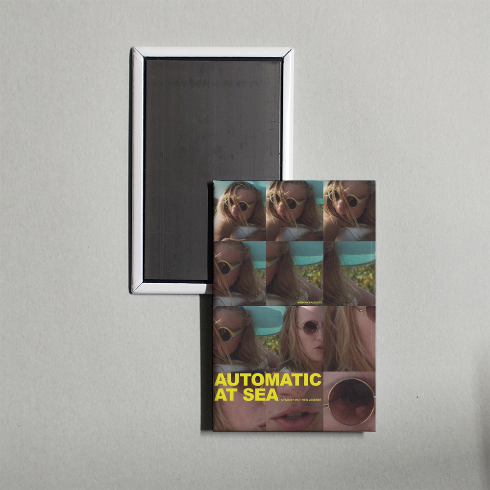 Automatic at Sea Mini Movie Fridge Magnet