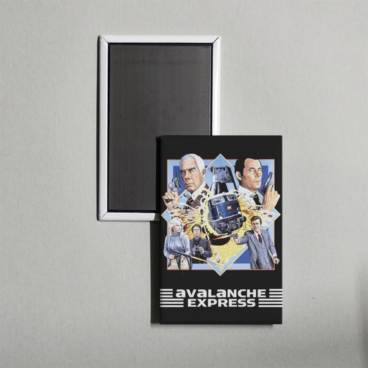 Avalanche Express Mini Movie Fridge Magnet