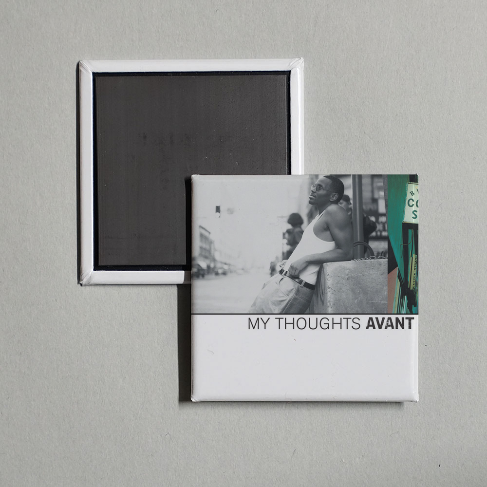 Avant - My Thoughts Album Cover Fridge Magnet