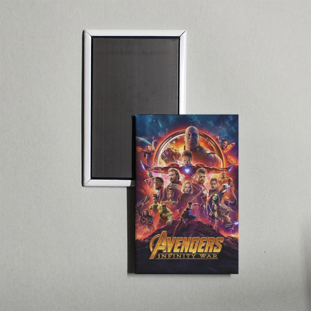 Avengers Infinity War Mini Movie Fridge Magnet