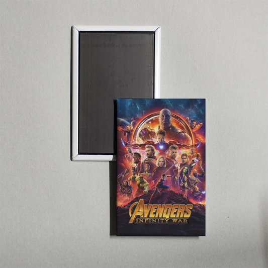 Avengers Infinity War Mini Movie Fridge Magnet