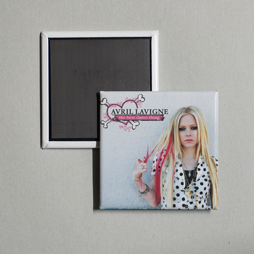 Avril Lavigne - The Best Damn Thing (Expanded Edition) Album Cover Fridge Magnet