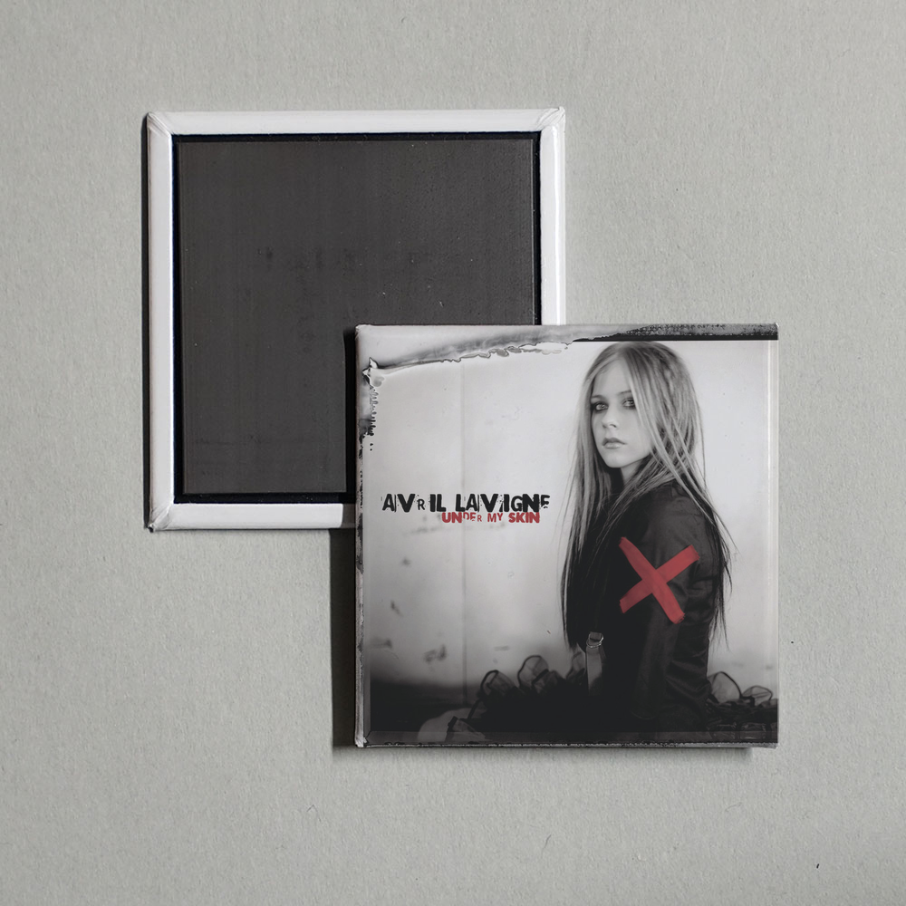 Avril Lavigne - Under My Skin Album Cover Fridge Magnet