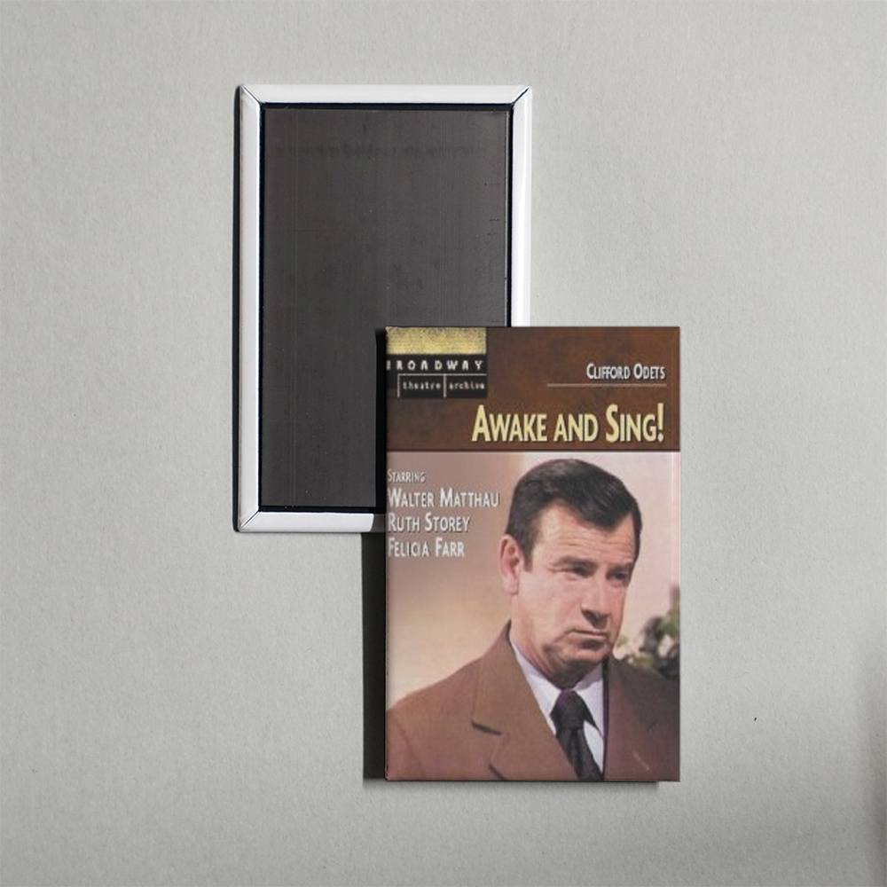 Awake and Sing! Mini Movie Fridge Magnet
