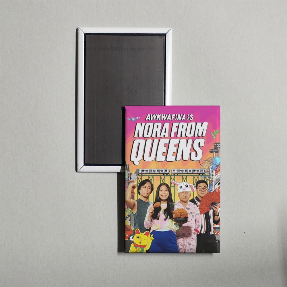 Awkwafina is Nora From Queens TV Show Fridge Magnet