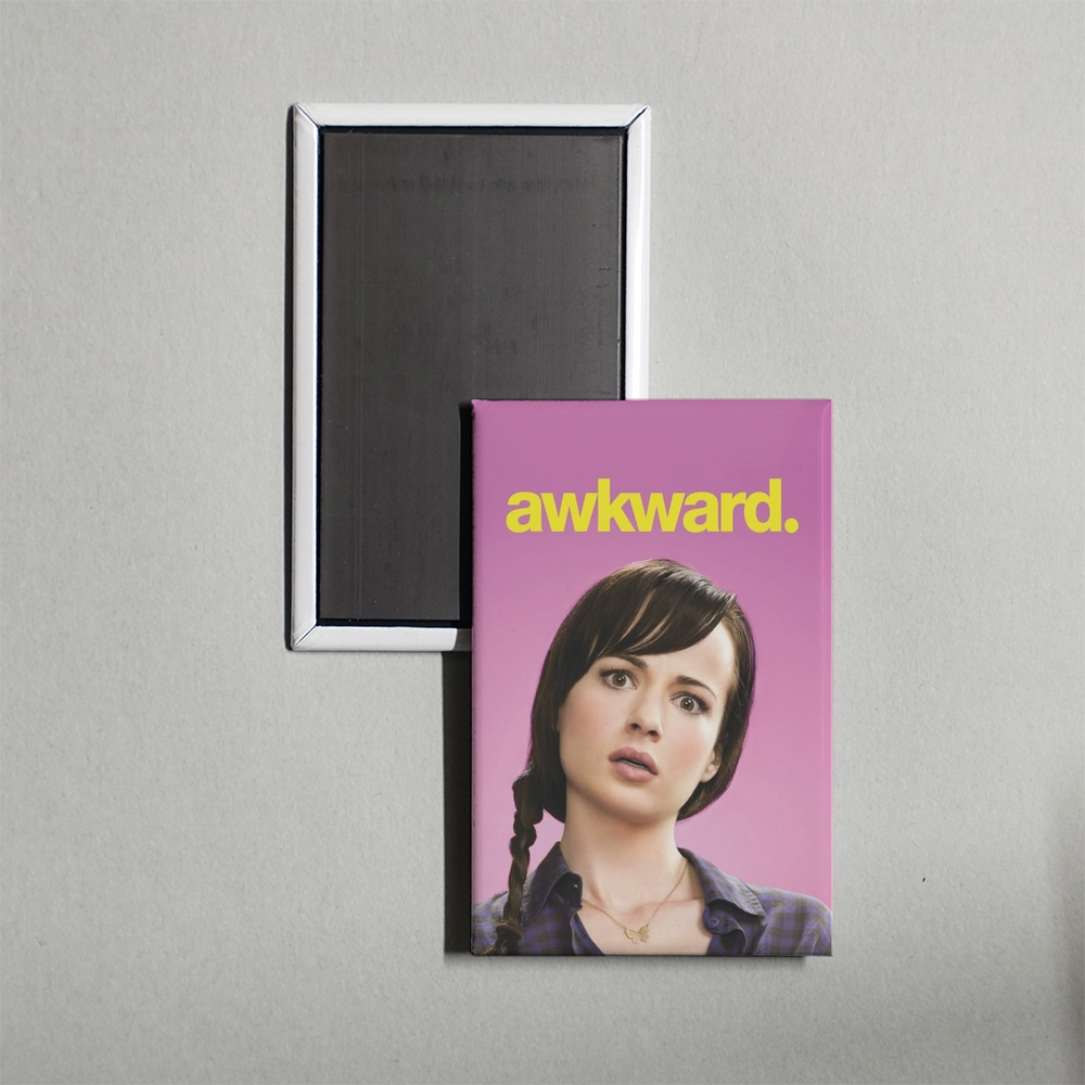 Awkward. TV Show Fridge Magnet