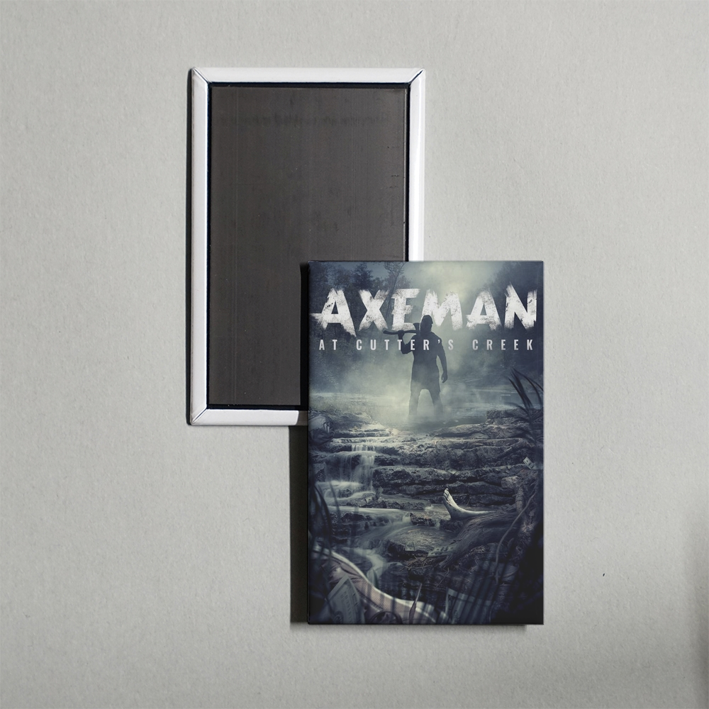 Axeman at Cutters Creek Mini Movie Fridge Magnet
