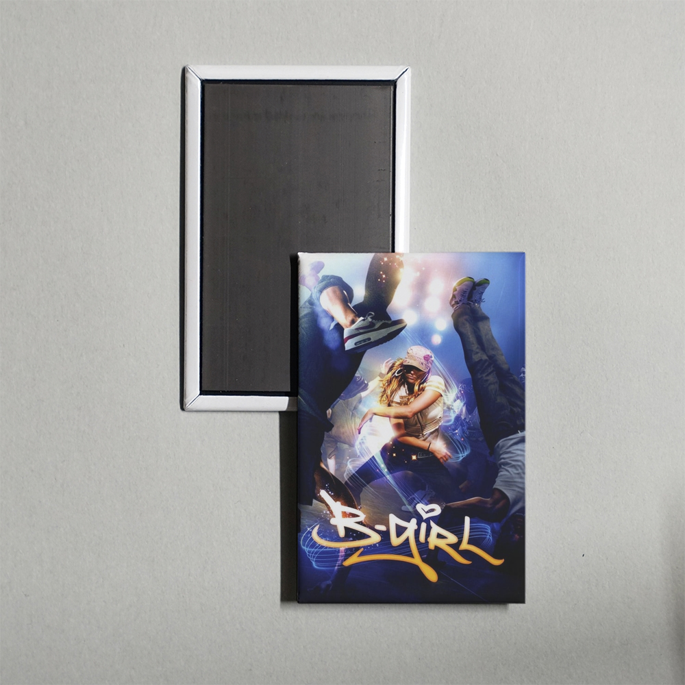 B-Girl Mini Movie Fridge Magnet