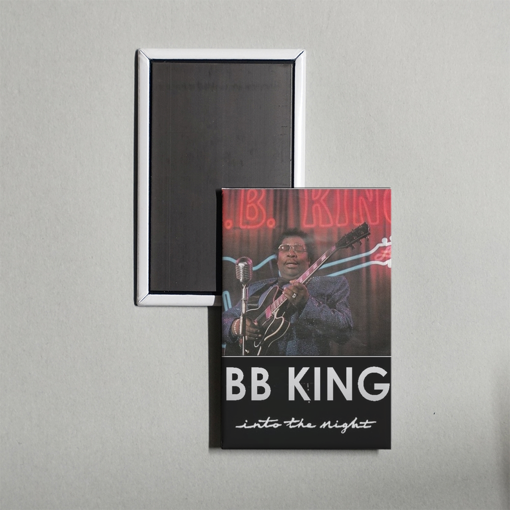 B.B. King Into the Night Mini Movie Fridge Magnet