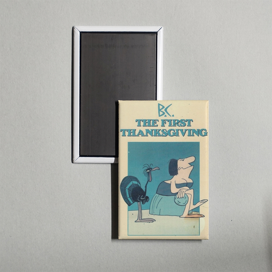 B.C. The First Thanksgiving Mini Movie Fridge Magnet