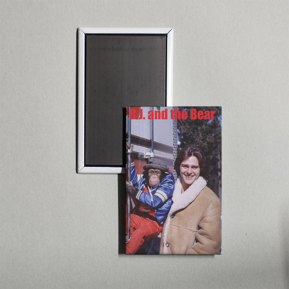 B.J. and the Bear Mini Movie Fridge Magnet