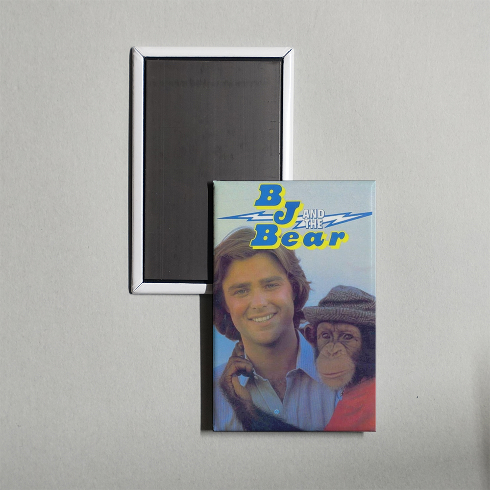 B. J. and the Bear TV Show Fridge Magnet