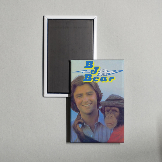 B. J. and the Bear TV Show Fridge Magnet