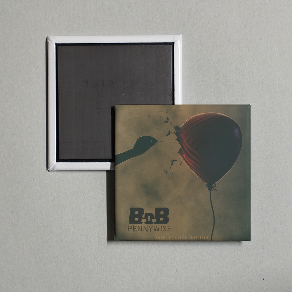 B.o.B - Pennywise Album Cover Fridge Magnet