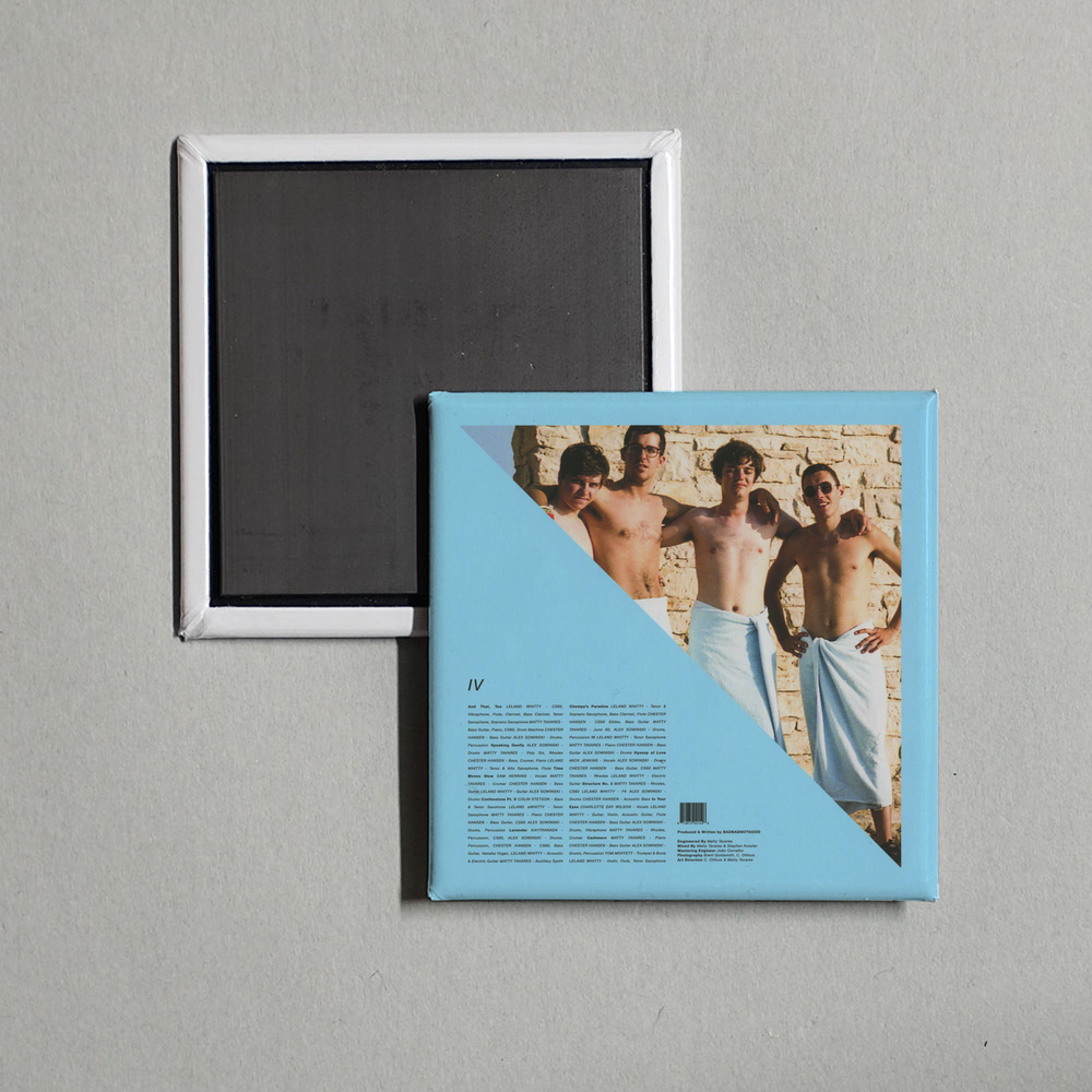 BADBADNOTGOOD - IV Album Cover Fridge Magnet