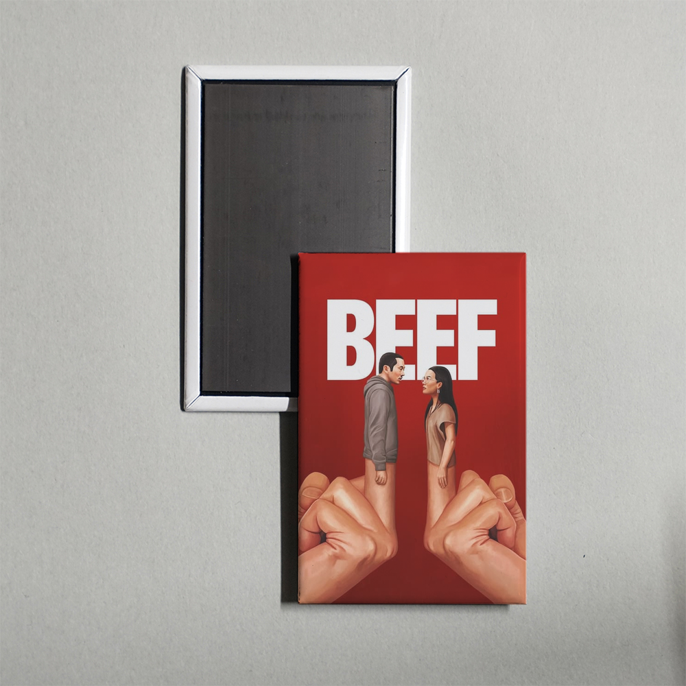 BEEF TV Show Fridge Magnet