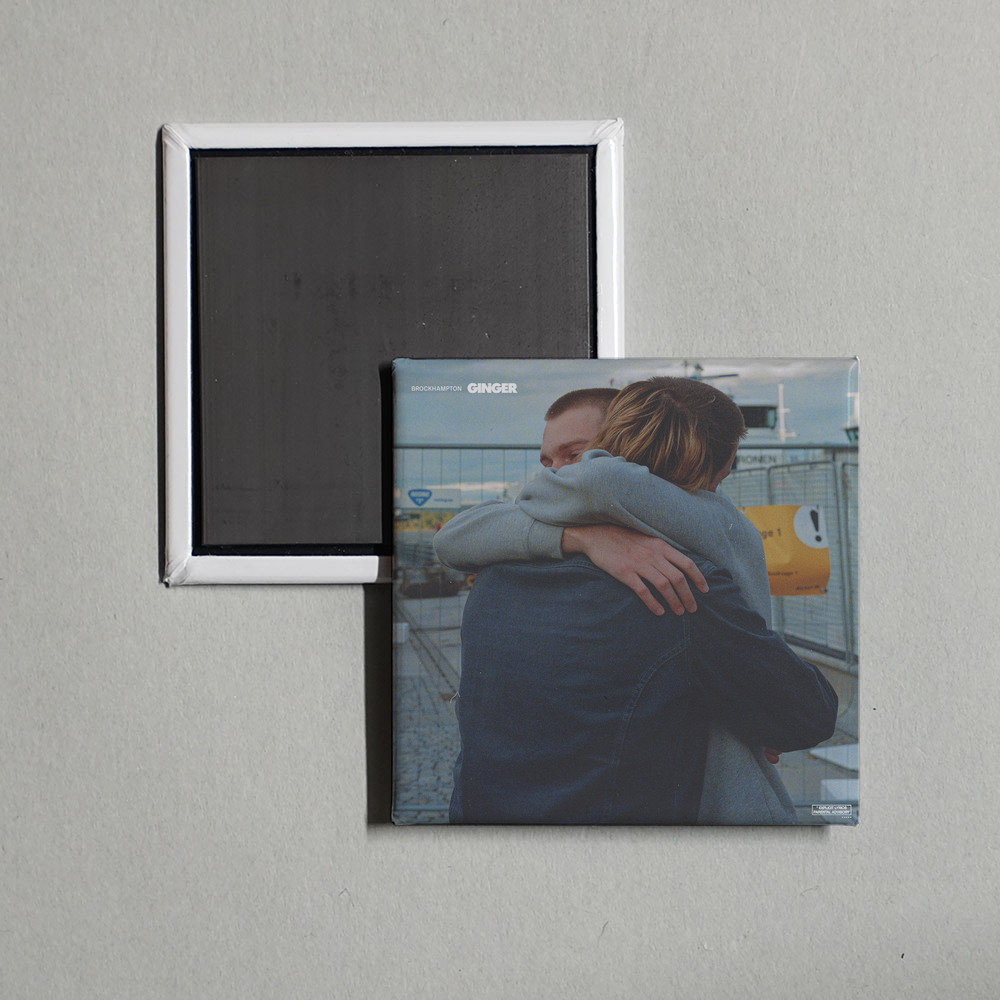 BROCKHAMPTON - GINGER Album Cover Fridge Magnet