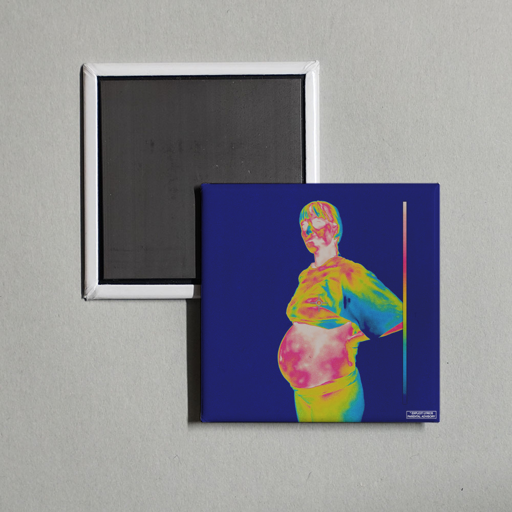 BROCKHAMPTON - iridescence Album Cover Fridge Magnet