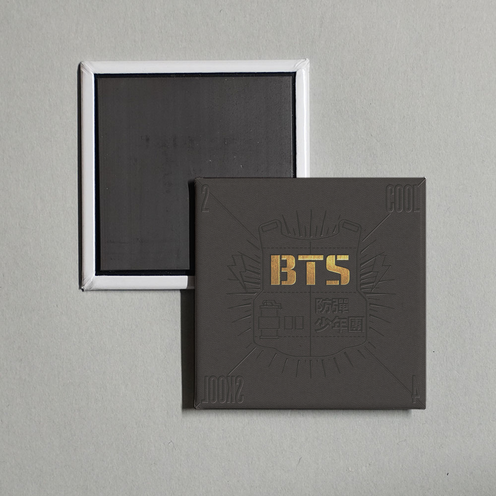 BTS - 2 Cool 4 Skool Album Cover Fridge Magnet