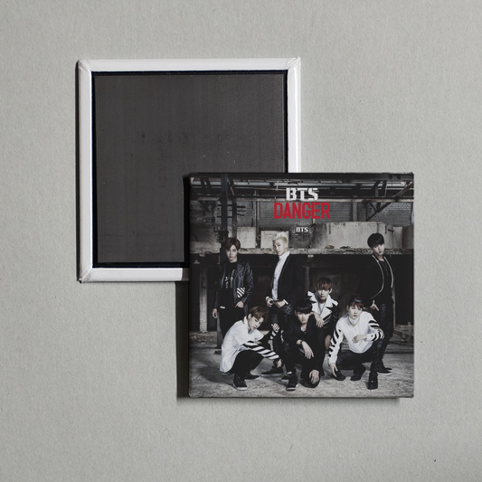 BTS - Danger (Japanese Ver.-  Standard Edition) Album Cover Fridge Magnet