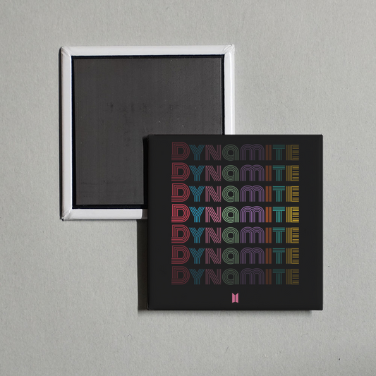BTS - Dynamite (NightTime Version) Album Cover Fridge Magnet