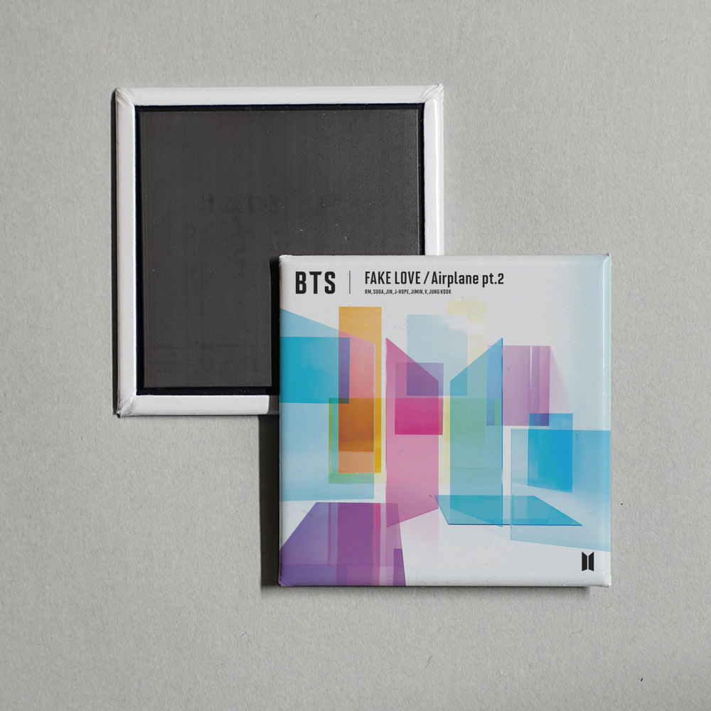 BTS - FAKE LOVEAirplane pt.2 Album Cover Fridge Magnet
