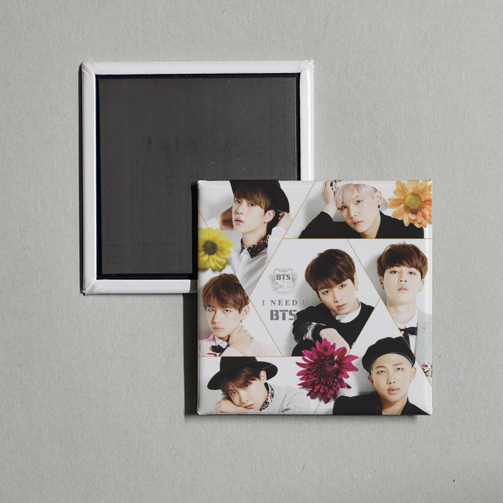 BTS - I Need U (Japanese Ver.  Standard Edition) Album Cover Fridge Magnet