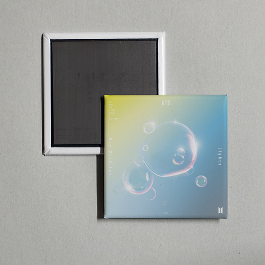 BTS - LightsBoy With Luv Album Cover Fridge Magnet