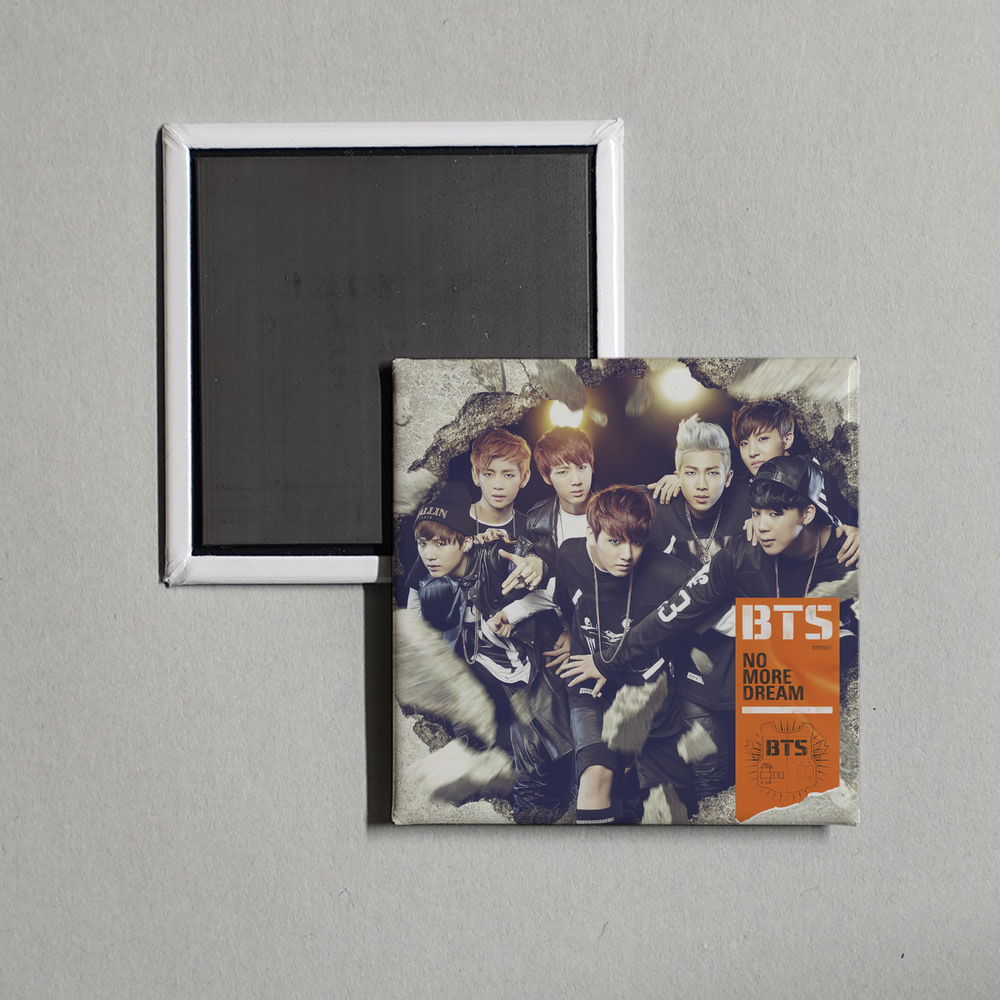 BTS - No More Dream (Japanese Ver.) Album Cover Fridge Magnet