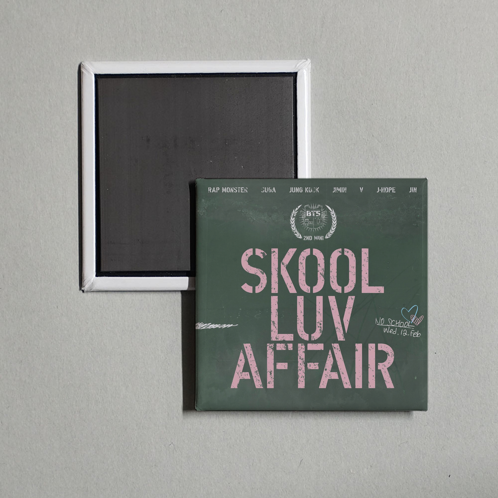 BTS - Skool Luv Affair Album Cover Fridge Magnet