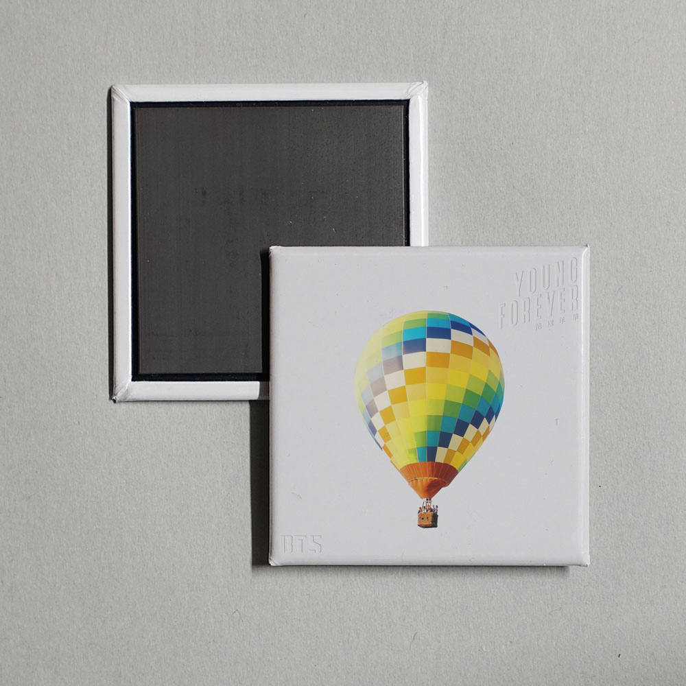 BTS - The Most Beautiful Moment in Life Young Forever Album Cover Fridge Magnet