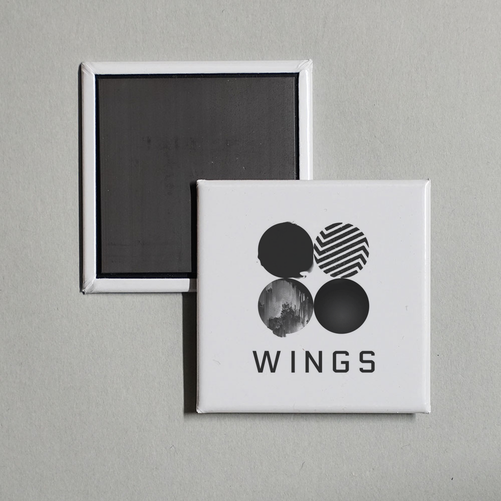 BTS - Wings Album Cover Fridge Magnet