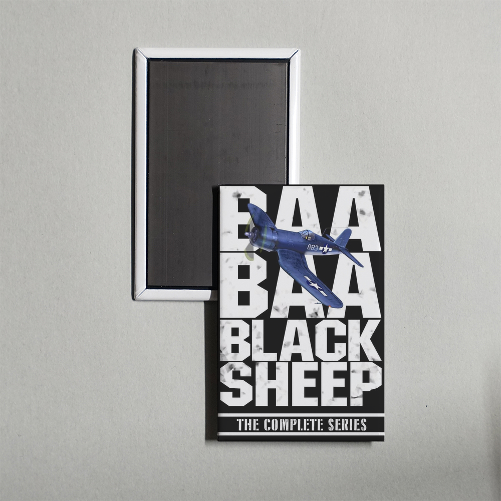 Baa Baa Black Sheep TV Show Fridge Magnet
