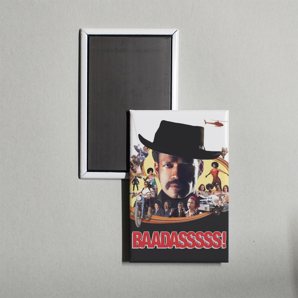 Baadasssss! Mini Movie Fridge Magnet