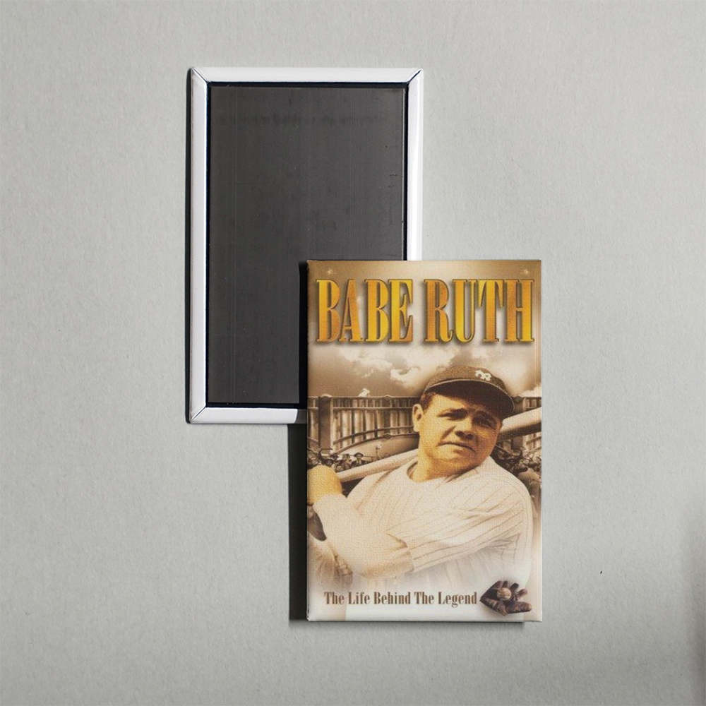 Babe Ruth Mini Movie Fridge Magnet