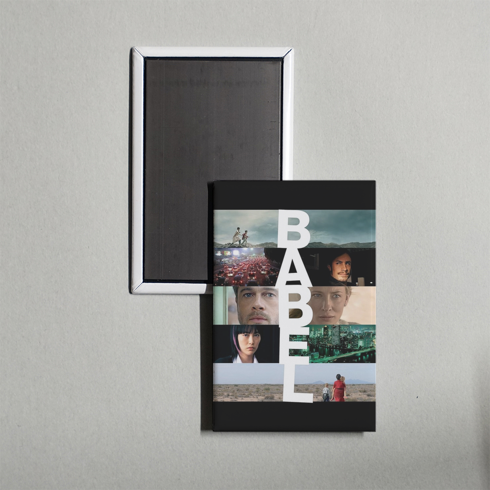 Babel Mini Movie Fridge Magnet