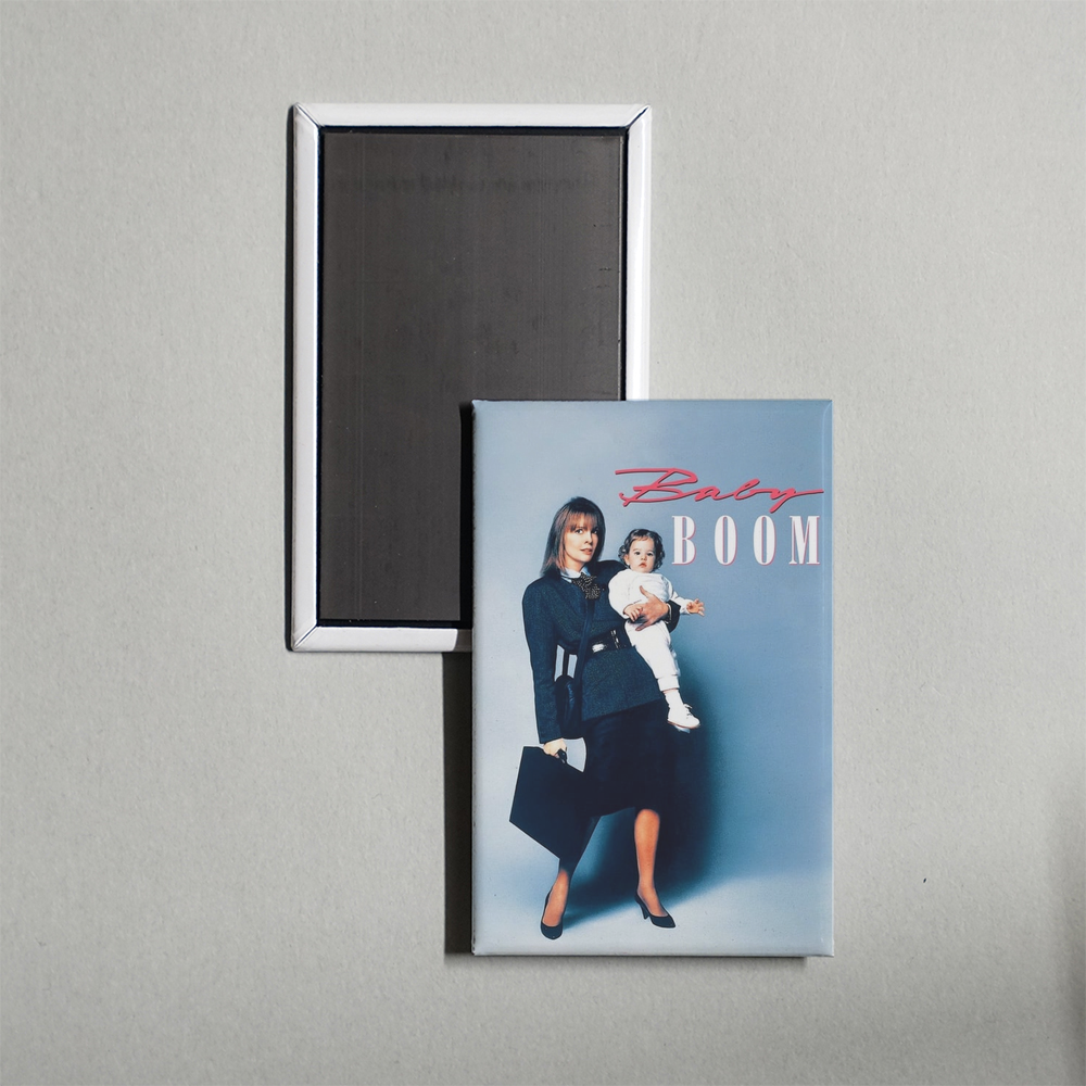 Baby Boom Mini Movie Fridge Magnet